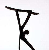 Iron Shoe Lasts with Stand -  full side